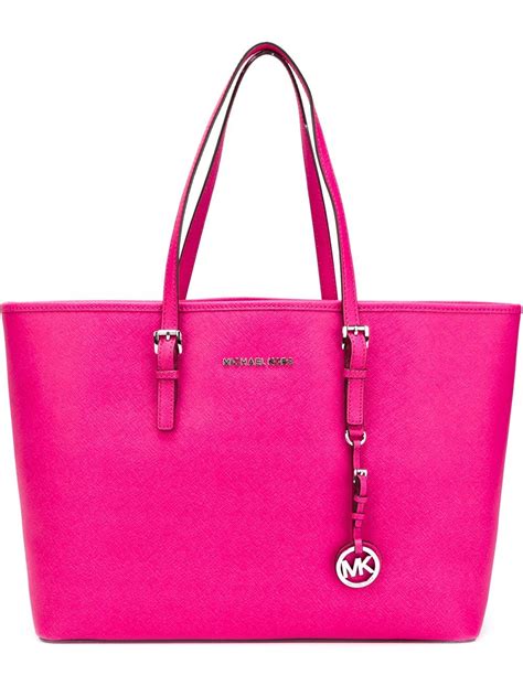 michael kors jet set purse pink|michael kors outlet jet set.